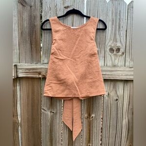 Mod Ref Tie Back Blouse